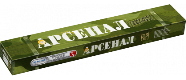 Электроды сварочные Арсенал МР-3, ф 3 мм (уп-2,5 кг) купить с доставкой в Зеленограде