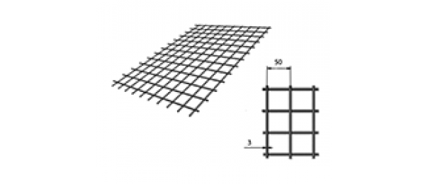 Сетка сварная (дорожная) 50х50х3мм 1х2м купить с доставкой в Зеленограде